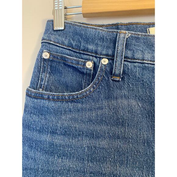 Madewell The Perfect Vintage Wide-Leg Jean in the harvey wash comfort stretch 27 - Picture 5 of 10